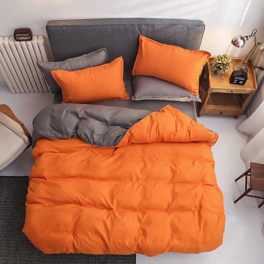 Simple three-piece bedding